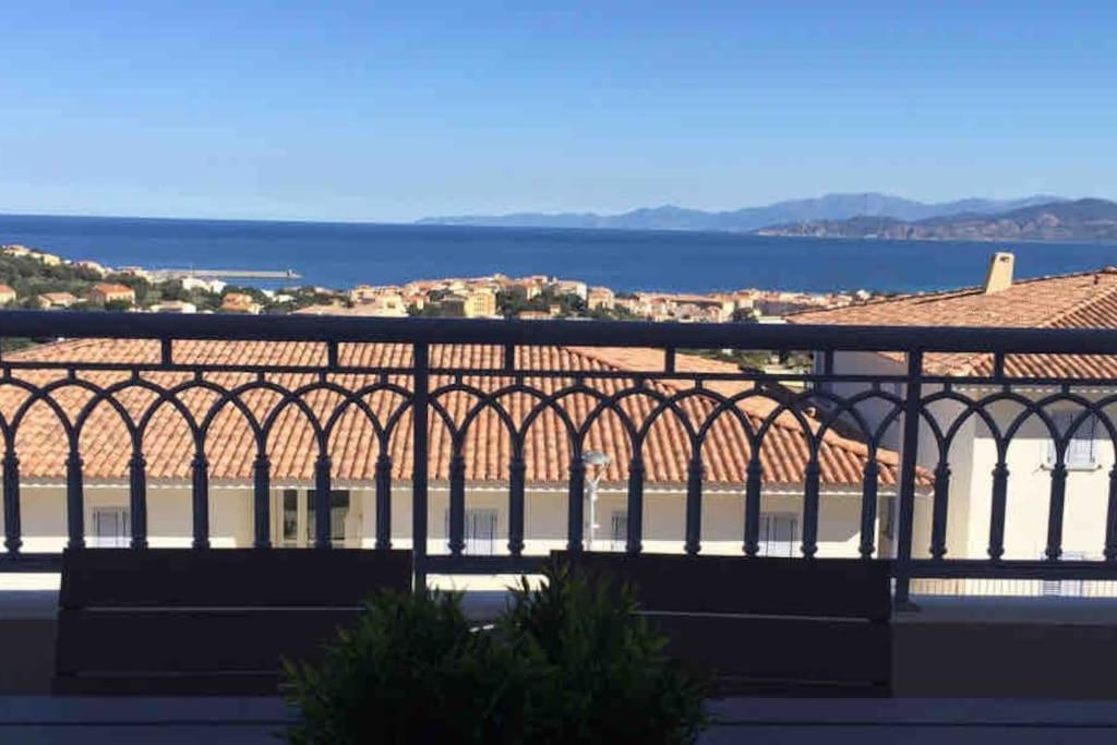 Appart Avec Terrasse Vue Sur Mer Exceptionnelle LʼÎle-Rousse Dış mekan fotoğraf